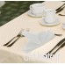Utopia Kitchen - Serviettes de Table en Coton - Paquet de 12 46 x 46 cm  Blanc - B00L1HZD1W